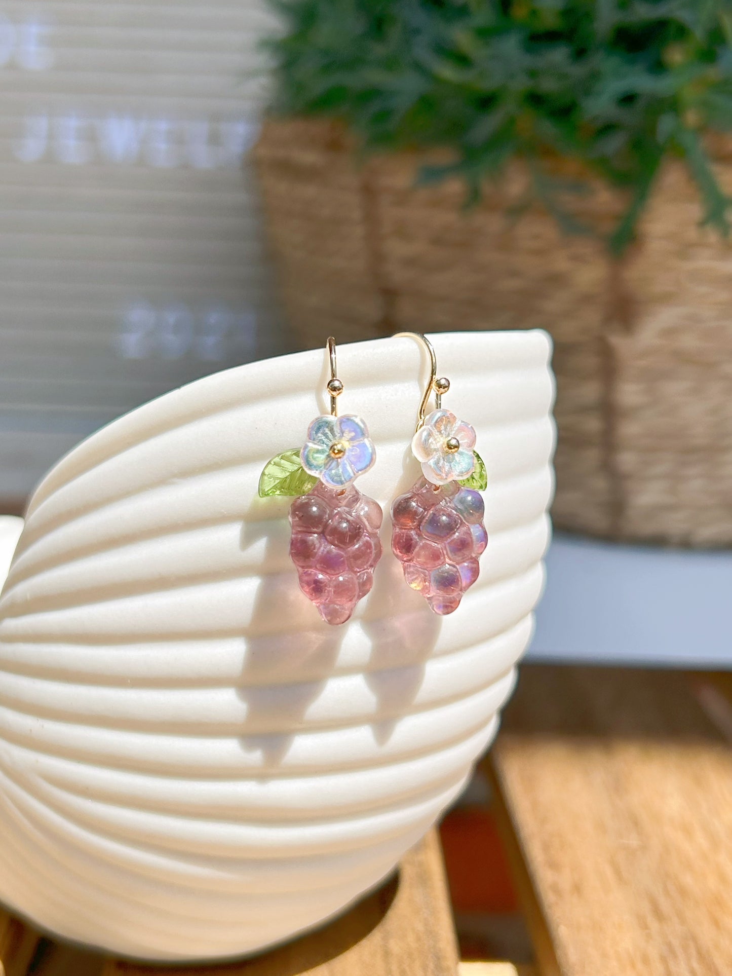 Grapes Earrings