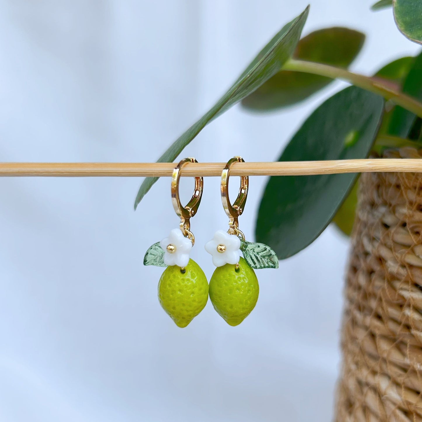 lemon earrings