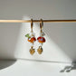 mushroom earrings