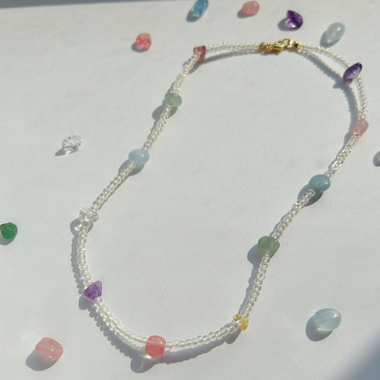 Fluorite Shard Necklace