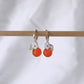 Bohemian Orange Earrings