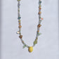 Freshwater pearl necklace with fruits