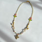 Freshwater pearl necklace with fruits