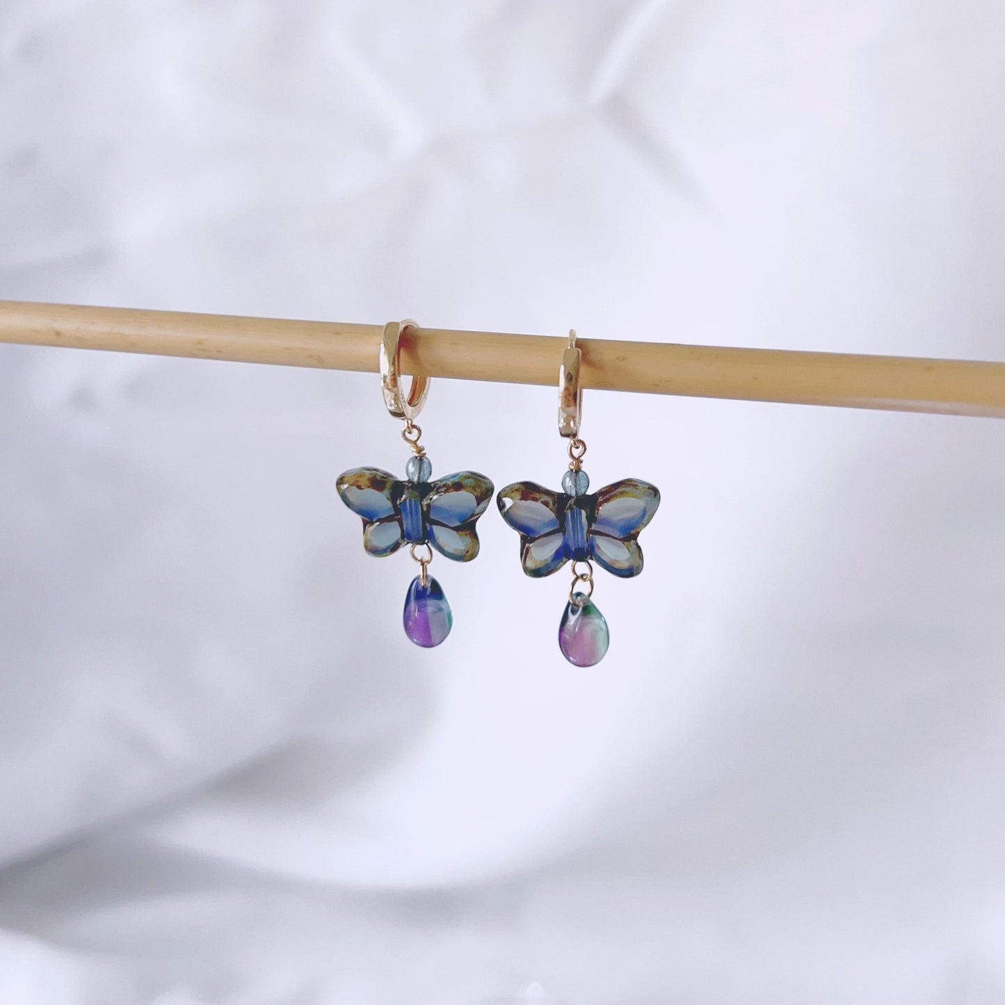 Sapphire Butterfly Drops