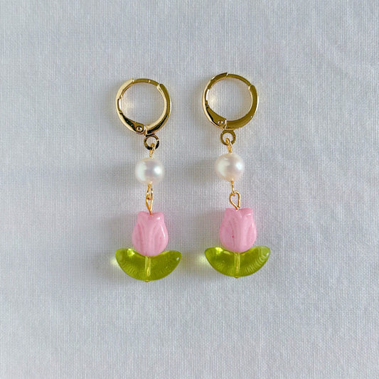 Tulip earrings